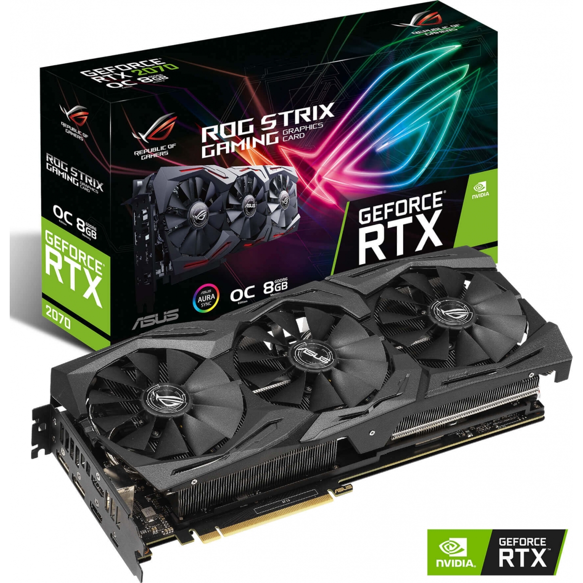 Card ASUS ROG Strix GeForce RTX 2070 OC edition 8GB GDDR6